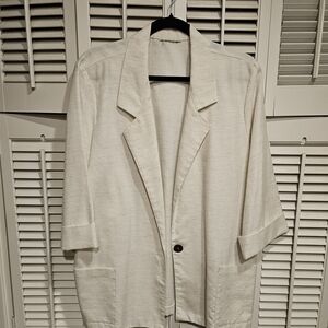 Women's Cream Blazer
